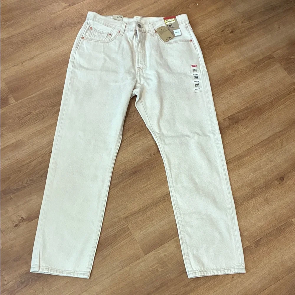 Levi's Off-White Denim‎ Jeans